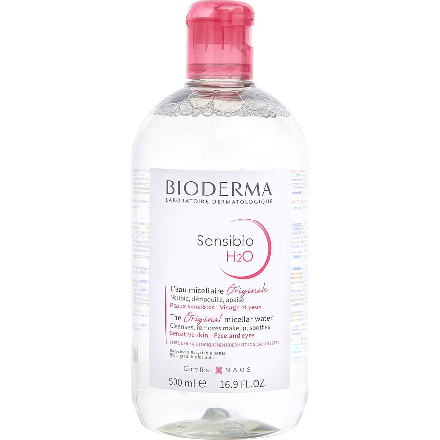Sensibio H2o Micelle Solution (for Sensitive Skin) --500ml/16.7oz Bioderma