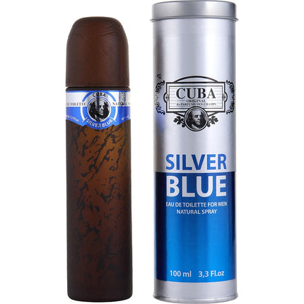 Cuba Silver Blue By Cuba Edt Spray 3.3 Oz