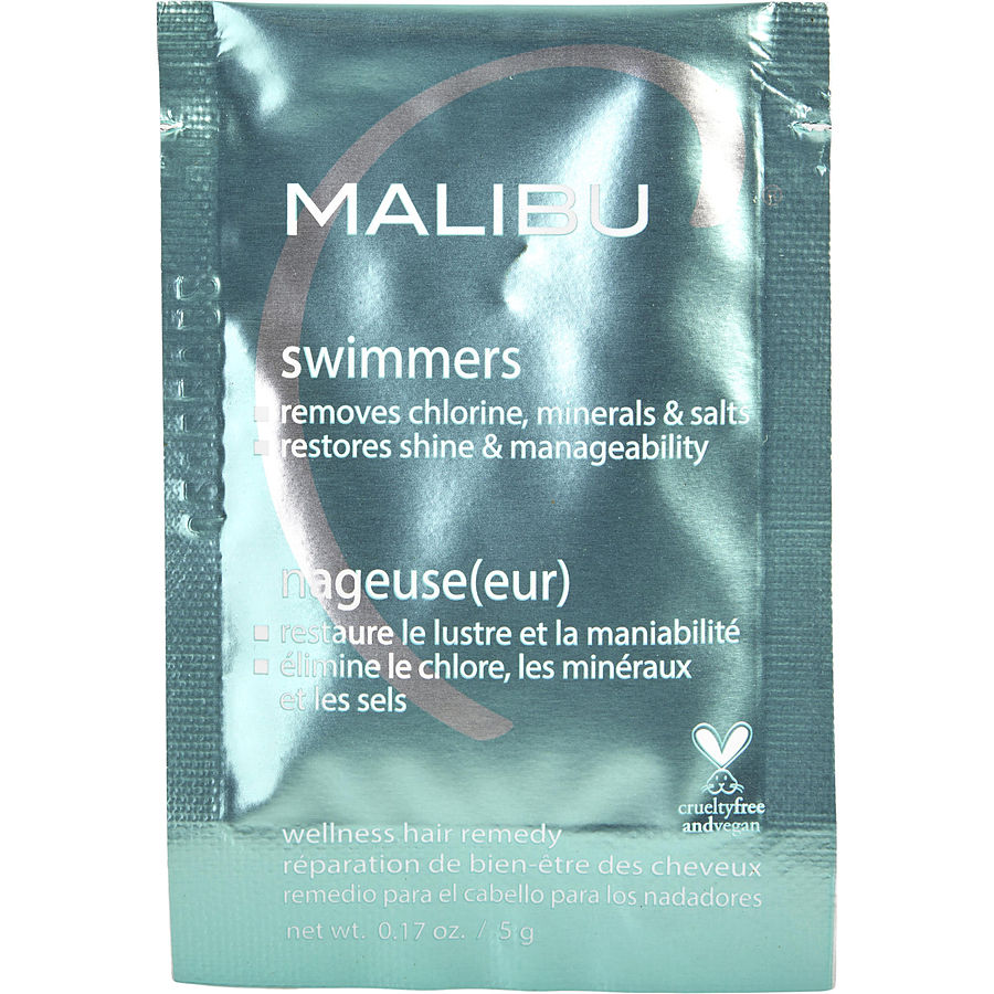 Malibu Hair Care Swimmers Weekly Solution Box Of 12 ( Packets) 0.16 oz
