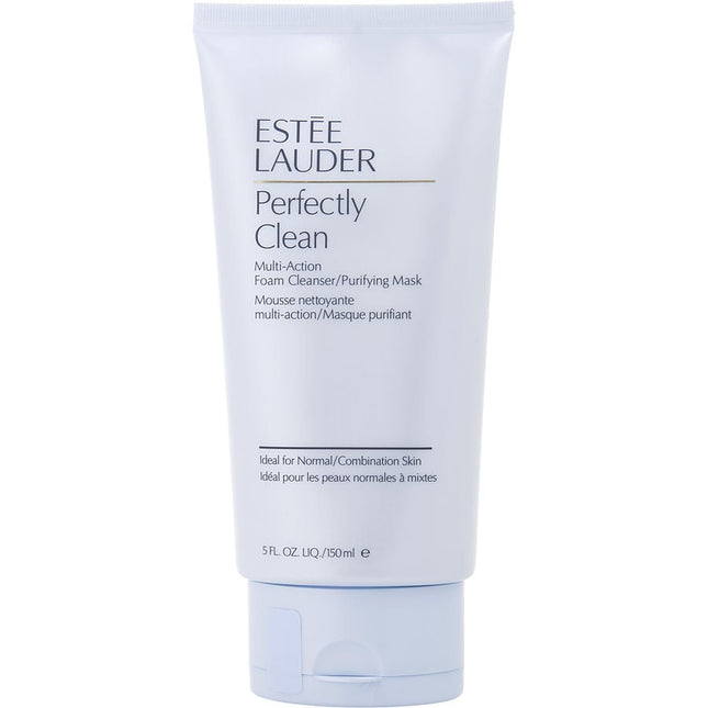 Perfectly Clean Multi-action Foam Cleanser/ Purifying Mask  --150ml/5oz Estee Lauder