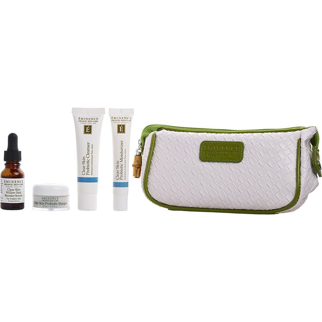 Clear Skin Starter Set (for Acne Prone Skin)  --4pcs+1bag Eminence