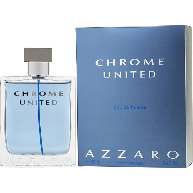 Chrome United By Azzaro Edt Spray 3.4 Oz Azzaro
