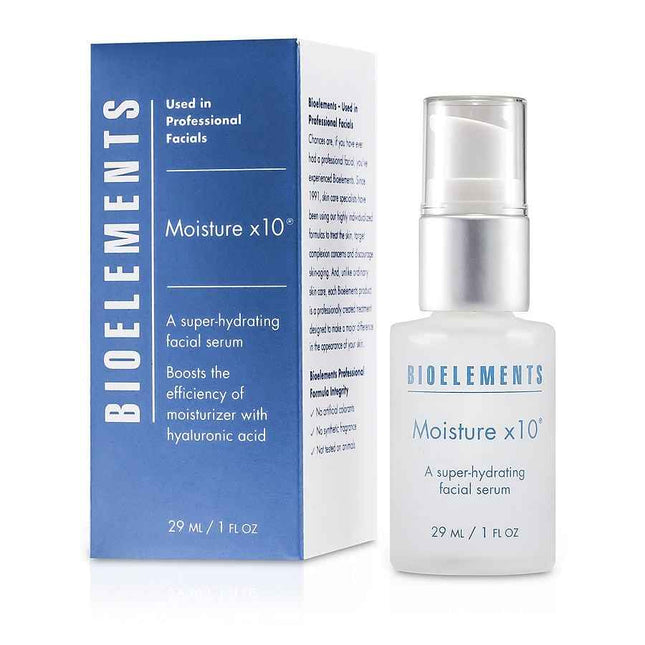 Bioelements Moisture X10 - For Dry, Combination Skin Types 29ml/1oz