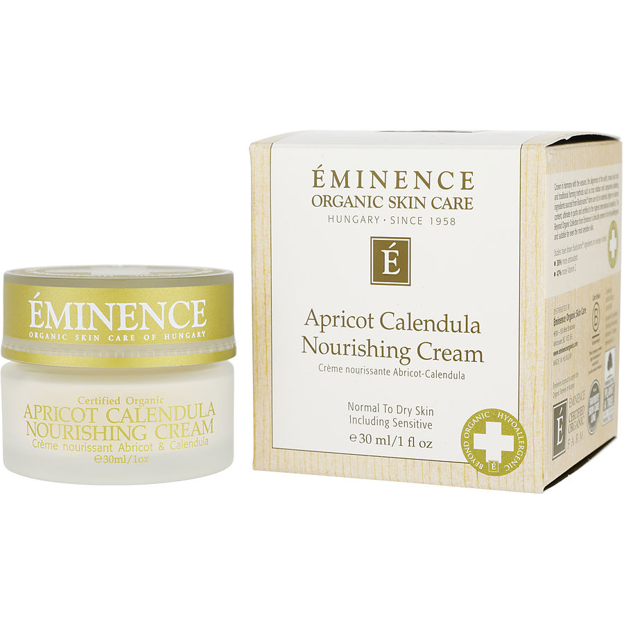 Eminence Apricot Calendula Nourishing Cream - For Normal To Dry & Sensitive Skin Types 30ml/1oz