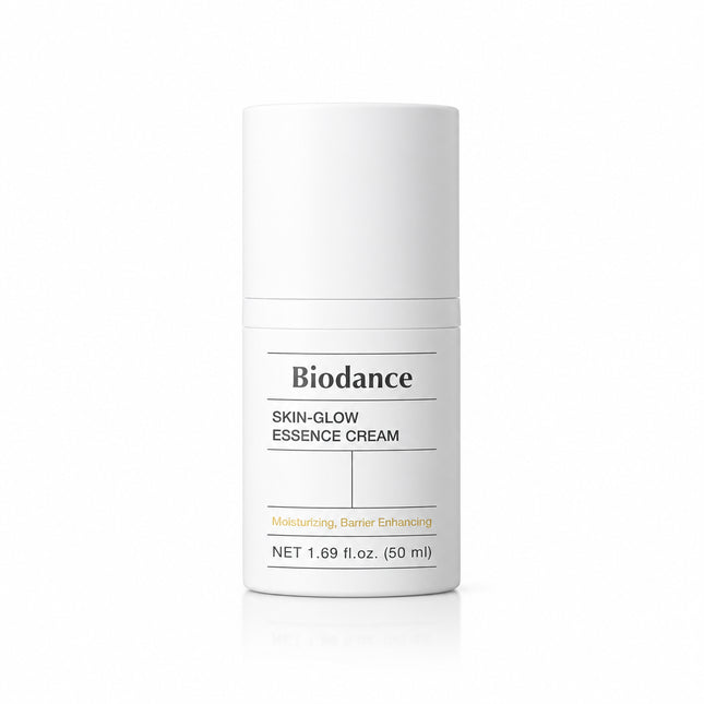 Biodance Skin-Glow Essence Cream container on a white background
