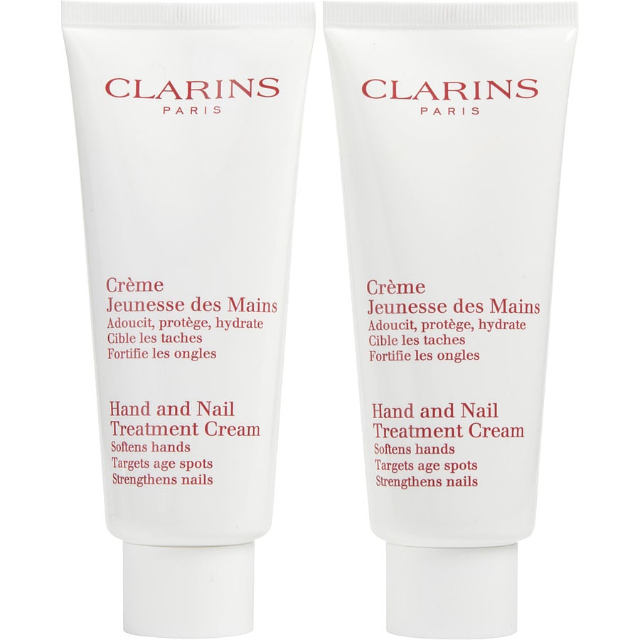 Set-hand & Nail Treatment Cream Duo 2x100ml/3.4oz -- 2pcs Clarins