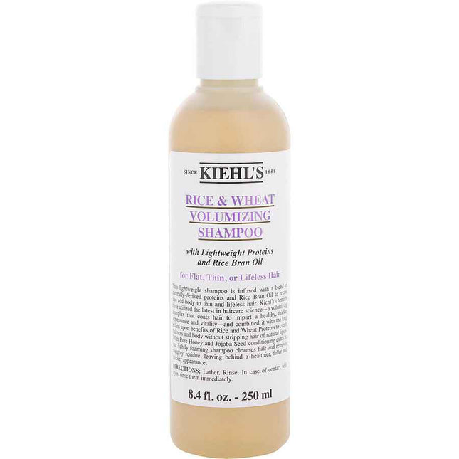 Kiehl's Rice & Wheat Volumizing Shampoo ( Flat-Thin-Lifeless Hair ) --250ml/ 8.4oz
