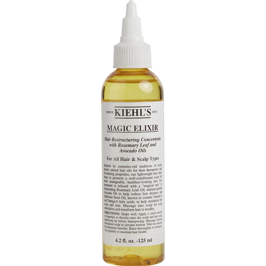 Kiehl's Magic Elixir Hair Restructuring Concentrate Oil (All & Scalp Types) 125ml/4.2oz