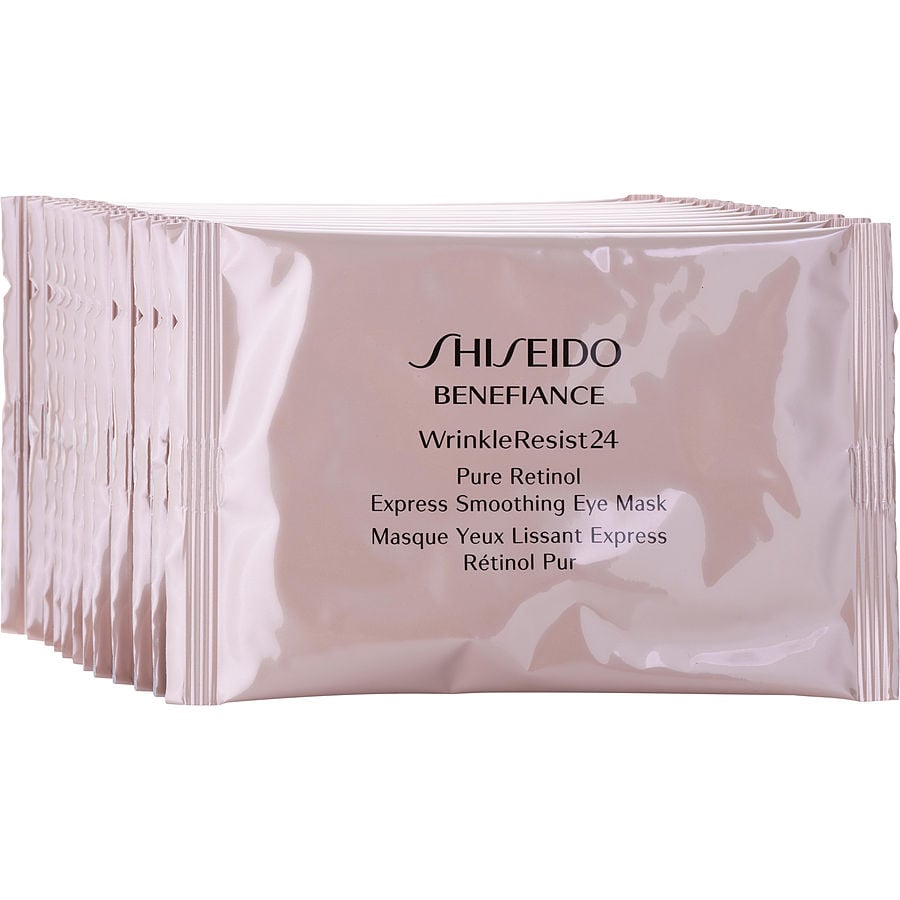 Benefiance Wrinkleresist24 Pure Retinol Express Smoothing Eye Mask  --12pairs Shiseido