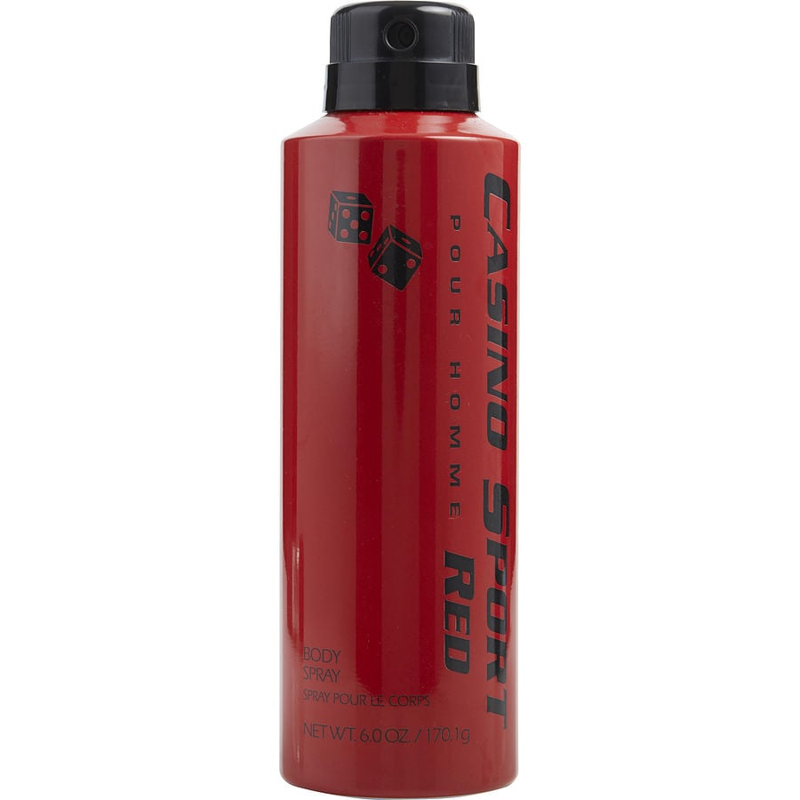 Casino Sport Red By Casino Parfums Body Spray 6 Oz Casino Parfums
