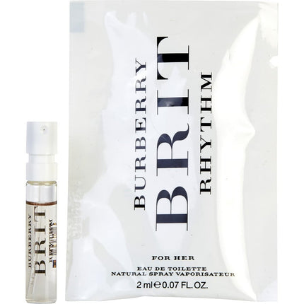 Burberry Brit Rhythm By Burberry Edt Spray Vial