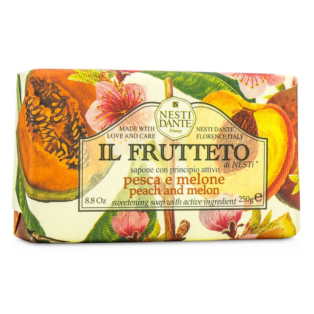 Il Frutteto Sweetening Soap - Peach & Melon  --250g/8.8oz Nesti Dante