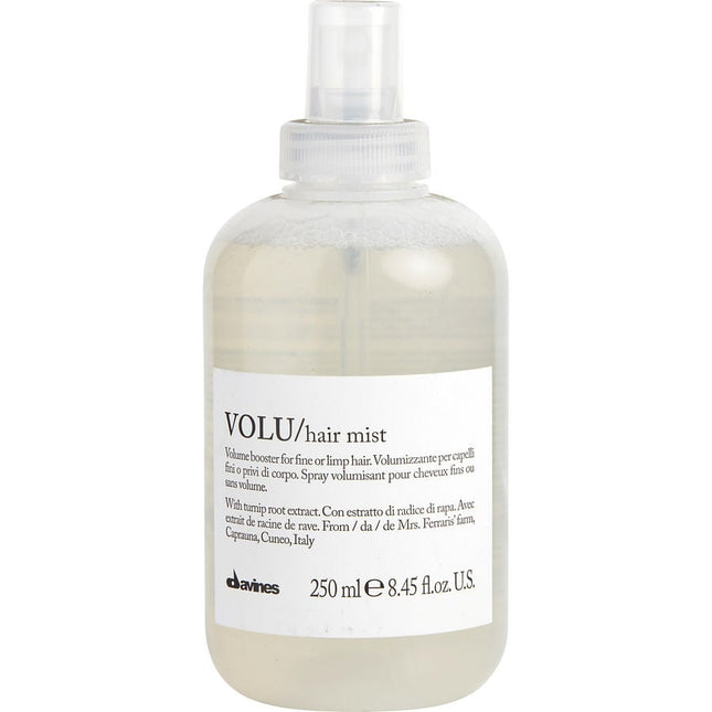 Davines Volu= Volume Boosting Moisturizing Mist With Turnip Root Extract 8.45 oz