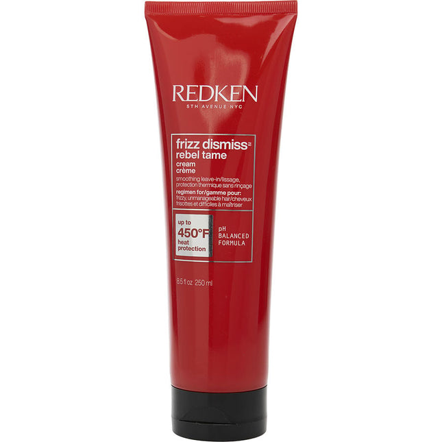 Redken Frizz Dismiss Rebel Tame Heat Protectant Leave In-Cream 8.5 oz
