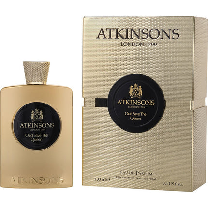 Atkinsons Oud Save The Queen By Atkinsons Eau De Parfum Spray 3.3 Oz