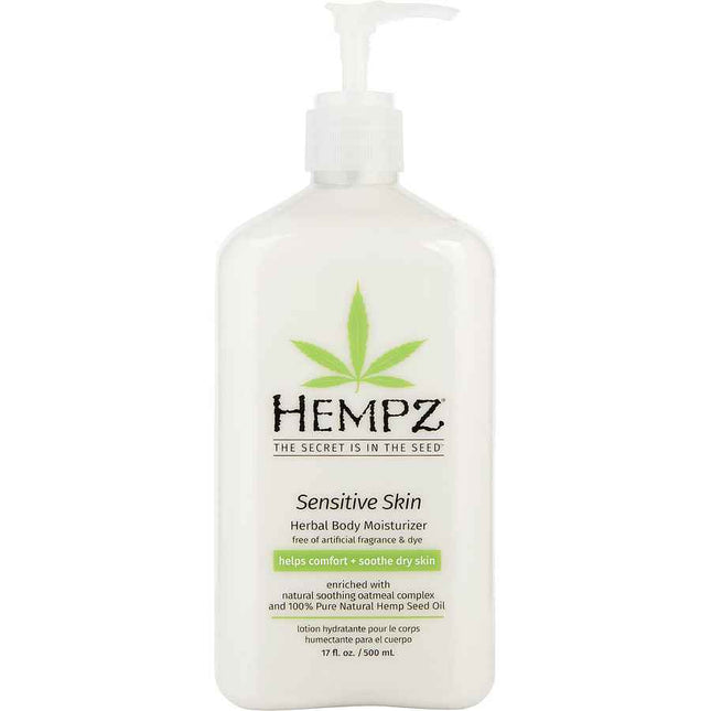 Hempz Sensitive Skin Herbal Body Moisturizer 500ml/17oz
