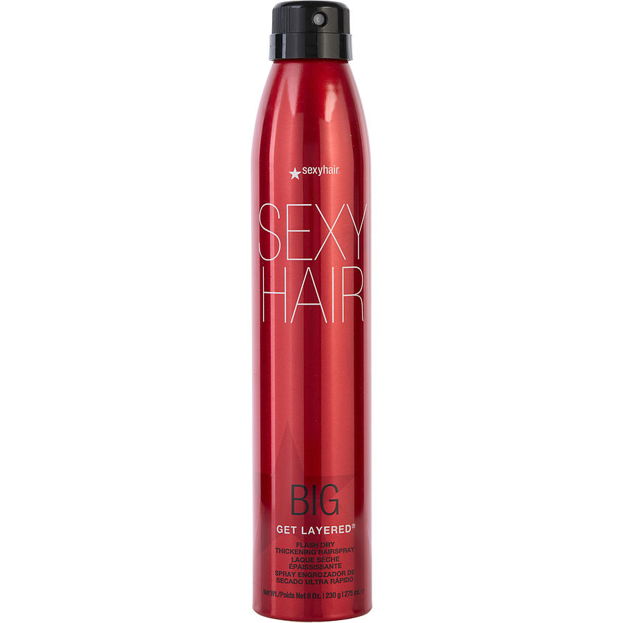 Sexy Hair Big Get Layered Flash Dry Thickening Hairspray 8 oz