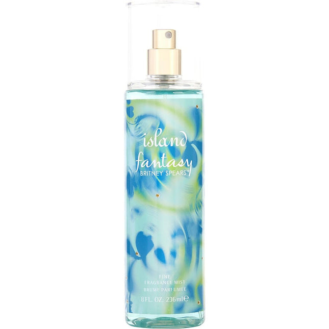 Island Fantasy Britney Spears By Britney Spears Fragrance Mist 8 Oz Britney Spears