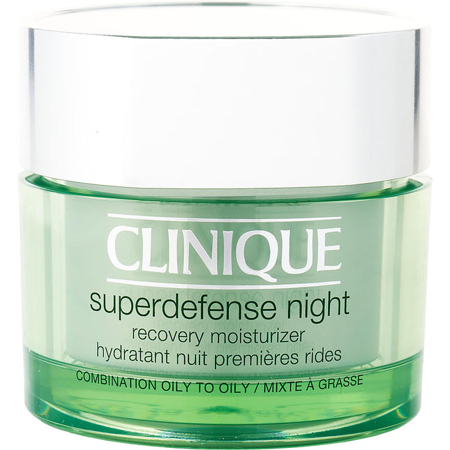 Superdefense Night Recovery Moisturizer - For Combination Oily To Oily  --50ml/1.7oz