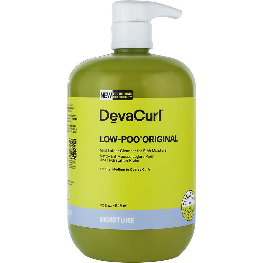 Deva Curl Low Poo Original Mild Lather Cleanser (Packaging May Vary) 32 oz
