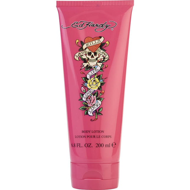 Ed Hardy By Christian Audigier Body Lotion 6.8 Oz
