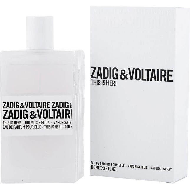 Zadig & Voltaire This Is Her! By Zadig & Voltaire Eau De Parfum Spray 3.3 Oz