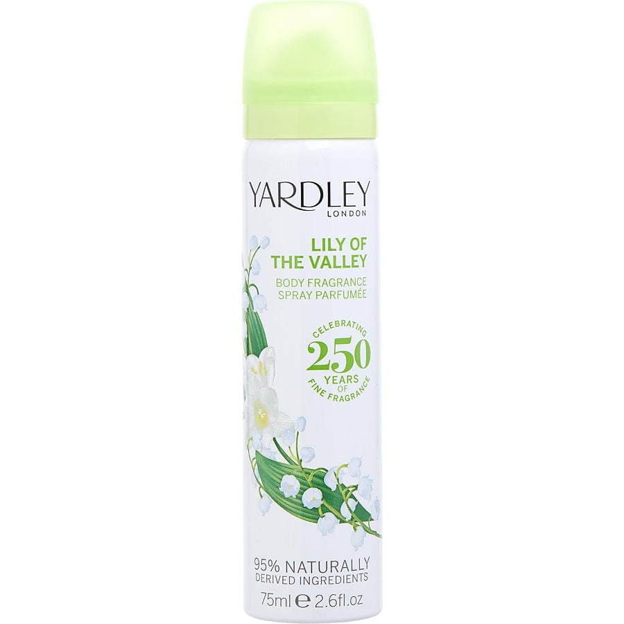 Yardley Lily Of The Valley By Yardley Body Spray 2.6 Oz (new Packaging) Yardley