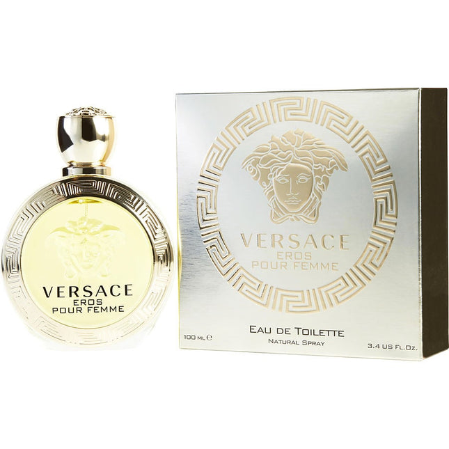 Versace Eros Pour Femme By Gianni Versace Edt Spray 3.4 Oz