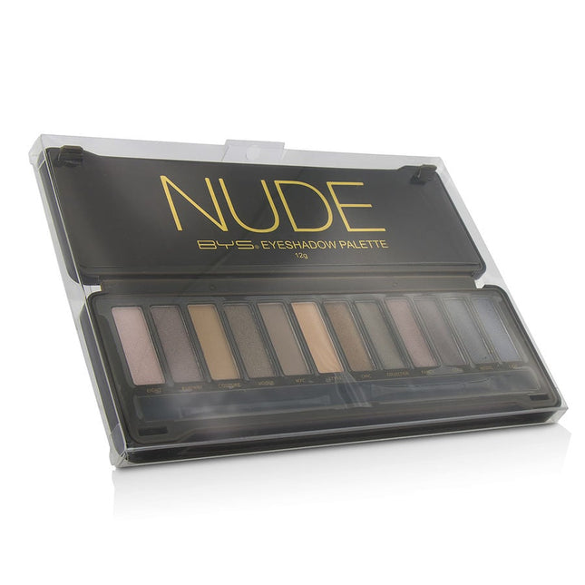 Bys Eyeshadow Palette (12x Eyeshadow, 2x Applicator) - Nude  --12g/0.42oz By Bys Bys