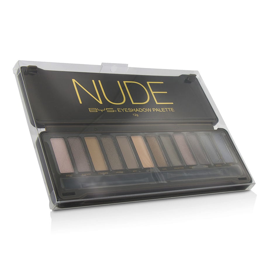 Bys Eyeshadow Palette (12x Eyeshadow, 2x Applicator) - Nude  --12g/0.42oz By Bys Bys