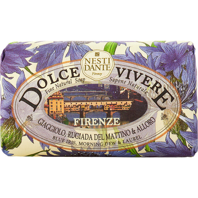 Nesti Dante Dolce Vivere Fine Natural Soap - Firenze Blue Iris, Morning Dew & Laurel 250g/8.8oz