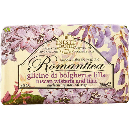 Romantica Enchanting Natural Soap - Tuscan Wisteria & Lilac  --250g/8.8oz