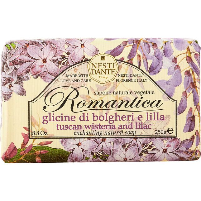 Nesti Dante Romantica Enchanting Natural Soap - Tuscan Wisteria & Lilac 250g/8.8oz