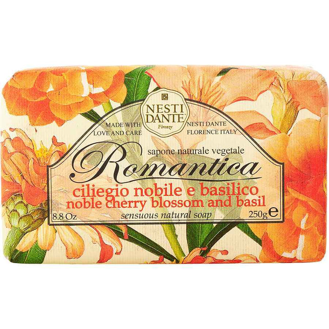 Nesti Dante Romantica Sensuous Natural Soap - Noble Cherry Blossom & Basil 250g/8.8oz