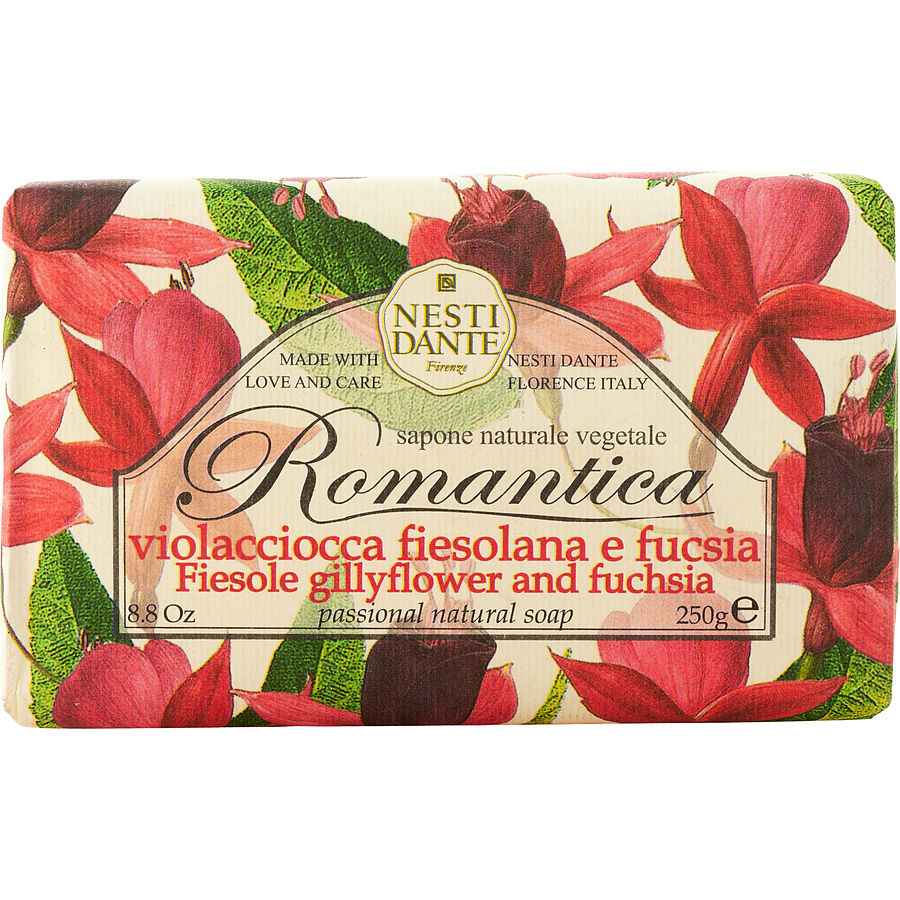 Nesti Dante Romantica Passional Natural Soap - Fiesole Gillyflower & Fuchsia 250g/8.8oz