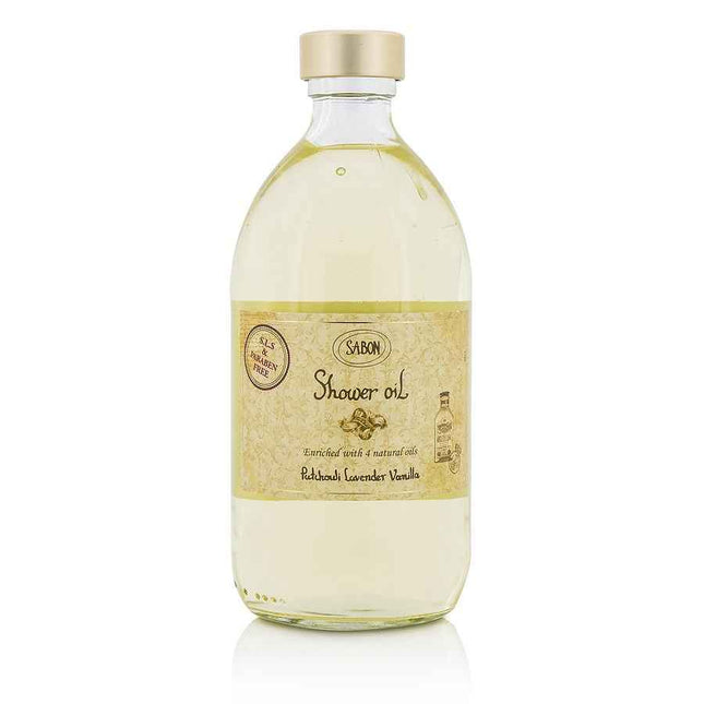 Sabon Shower Oil - Patchouli Lanvender Vanilla 500ml/16.9oz