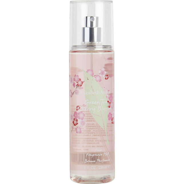 Green Tea Cherry Blossom By Elizabeth Arden Body Mist 8 Oz Elizabeth Arden