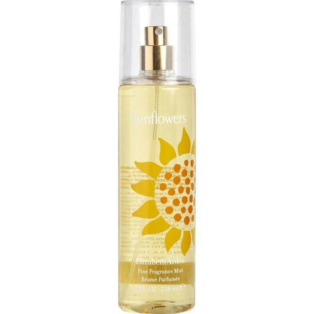 Sunflowers By Elizabeth Arden Body Spray Mist 8 Oz Elizabeth Arden