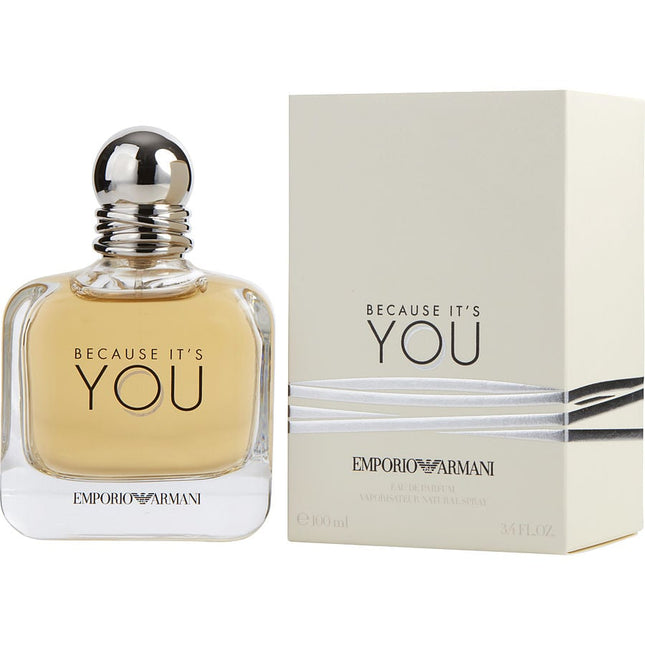 Emporio Armani Because It's You By Giorgio Armani Eau De Parfum Spray 3.3 Oz