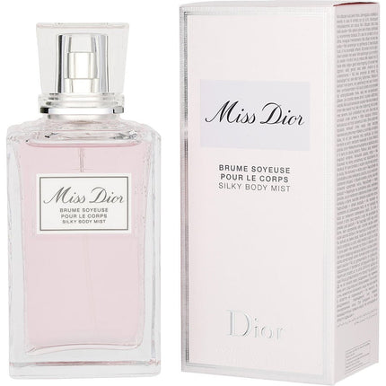 Miss Dior By Christian Dior Silky Body Mist 3.4 Oz