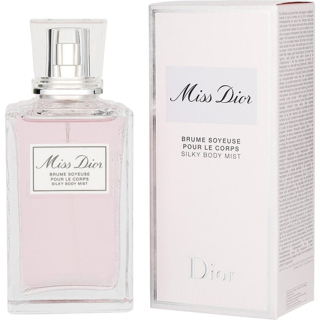 Miss Dior By Christian Dior Silky Body Mist 3.4 Oz Christian Dior
