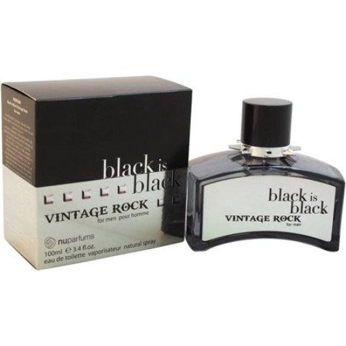 Black Is Black Vintage Rock Eau De Toilette Nu Parfums