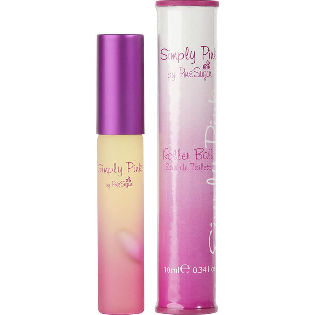 Simply Pink By Aquolina Edt Rollerball 0.34 Oz Mini Aquolina