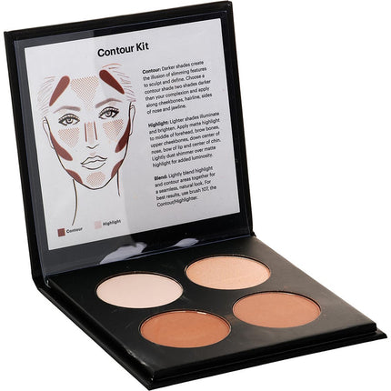 Glo Skin Beauty Contour Kit - # Fair To Light  --13.2g/0.46oz By Glo Skin Beauty