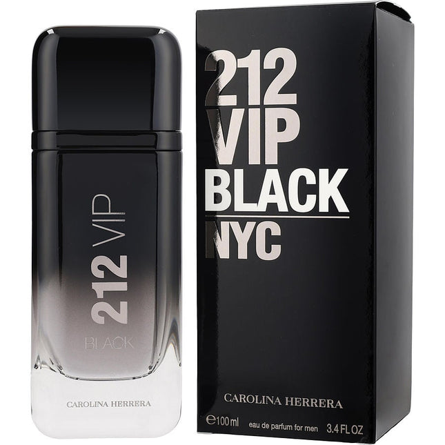 212 Vip Black By Carolina Herrera Eau De Parfum Spray 3.4 Oz