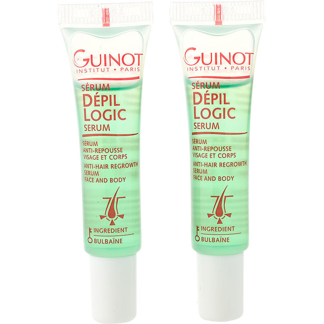 Depil Logic Anti Hair Regrowth Face & Body Serum  --2x8ml/0.27oz Guinot