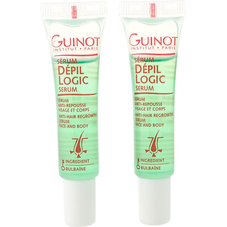 Depil Logic Anti Hair Regrowth Face & Body Serum  --2x8ml/0.27oz Guinot
