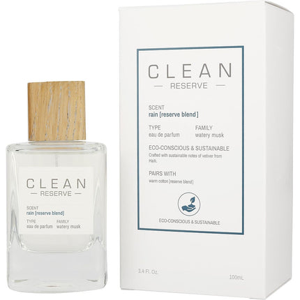 Clean Reserve Rain By Clean Eau De Parfum Spray 3.4 Oz