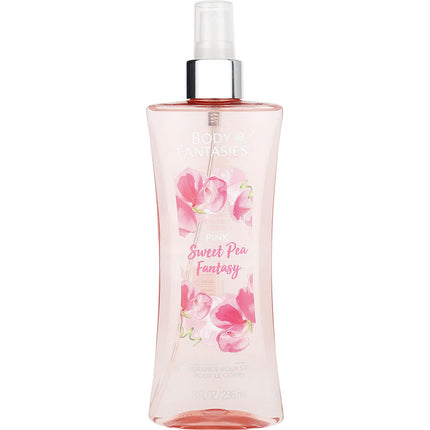 Body Fantasies Pink Sweet Pea Fantasy By Body Fantasies Body Spray 8 Oz