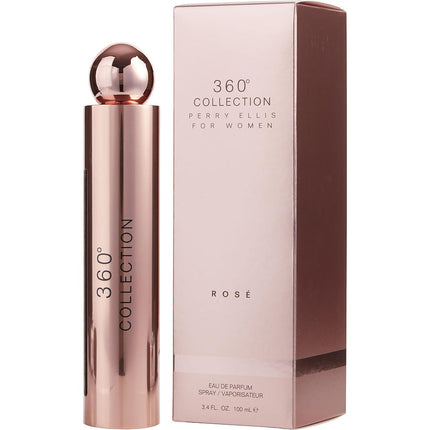 Perry Ellis 360 Collection Rose By Perry Ellis Eau De Parfum Spray 3.4 Oz